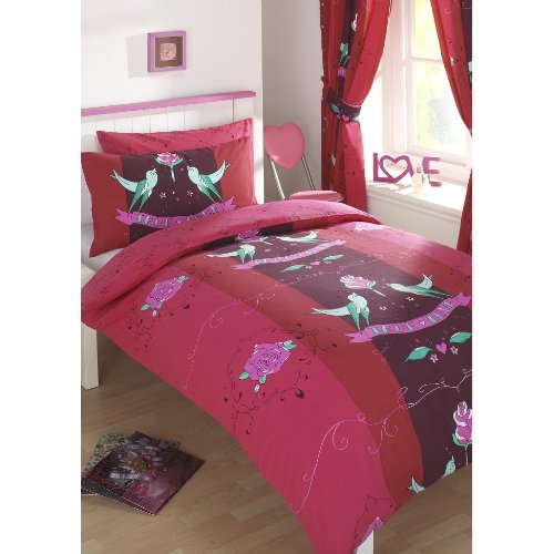 Tattoo Love Duvet Cover Set Duvet Cover Set - Single