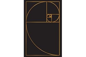 The Golden Ratio Notebook: 6" x 9" journal, notebook or diary, dotted blank 120 pages