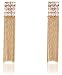 Shining Diva Party Wear 18k Gold Plated Austrian Diamond Studded Long Tassel Earrings For Girls and Women RS.399.00