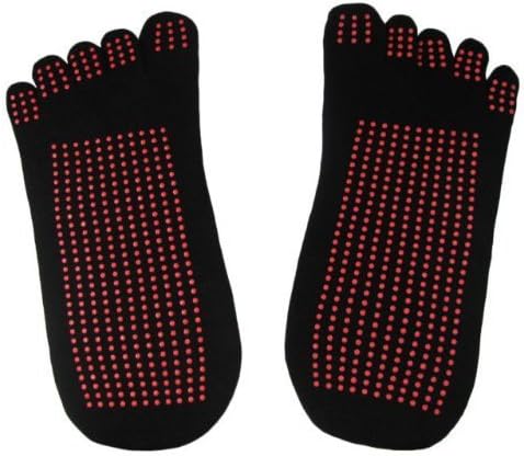 One Size Full Toe Non Slip Yoga Toe Socks