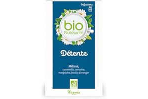 VITAVEA Nutrisanté Infusion bio détente 20 sachets