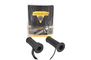 TECNO Globe PC GOLD 120 TG Poignées chauffantes avec interrupteur intégré à 5 niveaux 120 mm