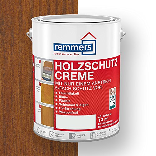 Preisvergleich Produktbild Remmers Holzschutz-Creme (2,5 l, nussbaum)
