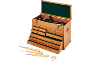 CLARKE INTERNATIONAL Clarke CMW-9B 9 Drawer Wooden Machinist Tool Chest
