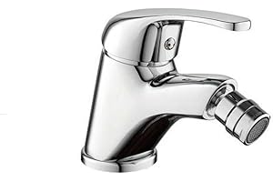 VETRINE INRETE Vetrineinrete® Rubinetto per bidet miscelatore monoleva regolabile monocomando monoforo da bagno ottone cromato lucido B4