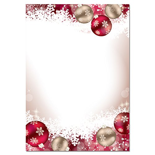 Sigel DP041 Briefpapier Weihnachten "Frozen", A4, 100 Blatt