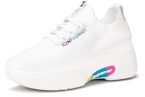 FARZAH Ladies Multicolour Lightweight Flat Bowling Shoes, Women's Athletic Sneakers, Casual/Everyday/Multi Occasion, Size: Women's Adult