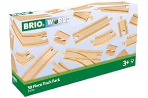 Brio 33772 Set de Voies pour Circuit de Train en Bois