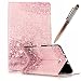 Produktbild Samsung Galalxy Tab A 10.1 Hülle, LuckyW PU Leder Marmor Hülle für Samsung Galalxy Tab A 10.1 pouces SM-T580/T585 (2016 Version) TPU Soft Rückseite Abdeckung Ledertasche Brieftasche Flip Wallet Case Kuntsleder im Bookstyle Handyhülle Tasche Protective Shell Folio Klapphülle Bumper Case Cover - Diamant