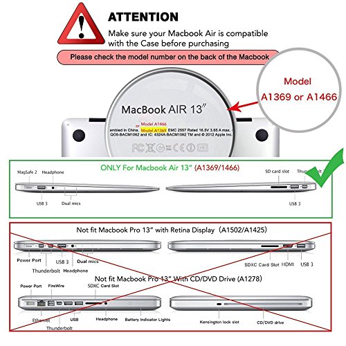 MacBook Air 13 H  lle Case  STONG MacBook Air 13 H  lle Cover Matte Gummierte Harte Schutzh  lle f  r Macbook Air 13   Case Shell Hard Plastik mattier