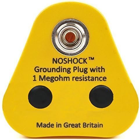 Anti-Static ESD Earth Grounding Bonding Plug With Various Connections (EU 1 x 10mm studs)