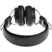 Price comparison product image XX. Y Stereo Headphones Retro Look with Built-in MP3/4 Player For SD/SDHC Cards and FM Radio Black