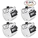 Produktbild Handzähler 4er-Pack Mechanischer Zähler Metall mit Finger Ring Handheld Zähler