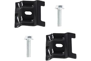 CANJPTON 2x Soportes de montaje de abrazadera batería con perno 1J0803219 6X0959502A Compatible con Jetta Golf A3 Q3 Soporte de batería con pernos