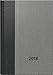 Produktbild rido/idé 7026013 Buchkalender Mentor, 1 Seite = 1 Tag, 145 x 206 mm, Balacron-Einband Business Class grau, Kalendarium  2019