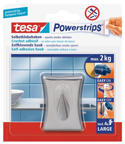 tesa UK Ltd 58120-00000-03 - Gancho atornillable