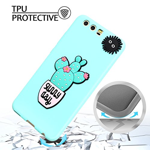 Funda Huawei P10 Carcasa Huawei P10 Silicona RosyHeart 3D Ultra Delgado TPU Goma Funda para Huawei P10 Ultrafina Suave Opaco Gel Parachoques Caso Anti-ara azos Protectiva Caso - Cactus Azul reviews Funda Huawei P10 Carcasa Huawei P10 Silicona RosyHeart 3D Ultra Delgado TPU Goma Funda para Huawei P10 Ultrafina Suave Opaco Gel Parachoques Caso Anti-ara azos Protectiva Caso - Cactus Azul