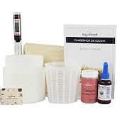 Cocinista Standard Homemade Cheese Making Kit with Molds, Ferments, Rennet, Thermometer and Fabric Includes Recipe Book for F