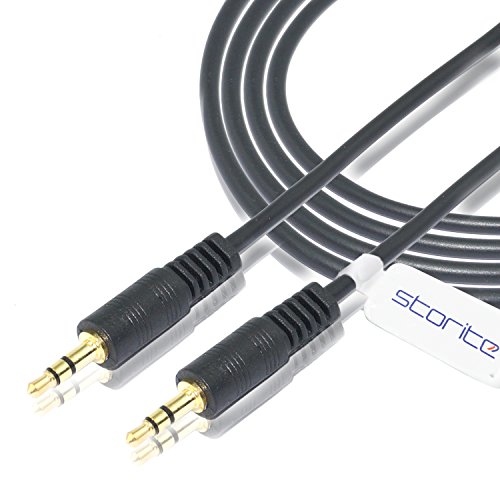 Storite Male To Male Stereo Audio Aux Cable- 3 Feet, 3.5mm RS.169 (58.00% Off) - Amazon