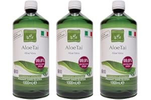 Benessence - Jus d'Aloe Vera avec Pulpe - 3L, Gel, Pour Digestion