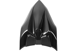 Midimttop Per Ninja650 Z650 coprisedile passeggero passeggero passeggero rigido sedile singolo gobba Faring Ninja 650 Z 650 2017-2024 (Nero)