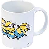 Tazza Minions: Tazza da colazione in ceramica dei Minions, 350ml, Tazza colazione grande, Tazza tisana, tazza colorata, tazzi