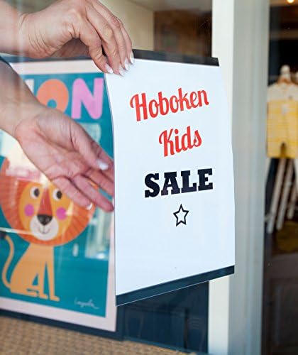 Pos Display Shop A2 A3 A4 A5 A7 MAGIK FRAME PORTRAIT Clear PVC double sided reusable sign holder. (A4 landscape)