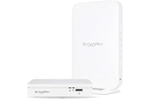 SYMARIX TGU 41 G.hn & TGU 44 G.hn AP WiFi 6 Wave-2-Technologie Gigabit-Ethernet über Telefonkabel Set Master & Slave