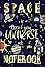 Produktbild Space Notebook For Kids: Thank You Universe: Outerspace Journal & Doodle Notebook Diary For Boys and Girls: Compact 6x9 120 Pages of Lined Pages for Writing and Drawing (Outer Space Aventure, Band 1)