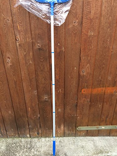 Kescher Poolkescher + AluStange Laubkescher Bodenkescher Oberflächenkescher Pool - 3