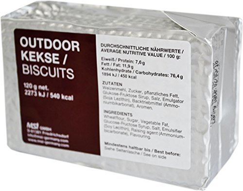 Preisvergleich Produktbild Outdoor Biscuits "Kekse" 120g Packung