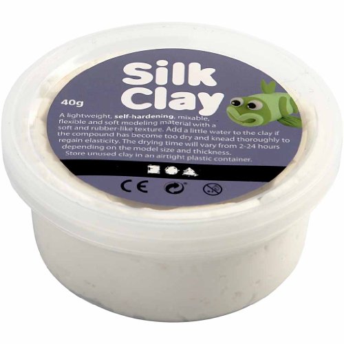 Silk Clay, wei?, 40 g