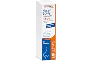 ‎RATIOPHARM NasenSpray-ratiopharm® Kinder: Schnelle Hilfe bei kleinen Schnupfennasen. Abschwellendes Nasenspray für Kinder, 10 ml
