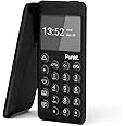 Punkt. MP02 New Generation 4G LTE Dumb Phone, Minimalist Mobile Phone, Unlocked, Nano-SIM, WiFi Hotspot,2GB RAM+16GB Storage, 1280 mAh Battery - Black
