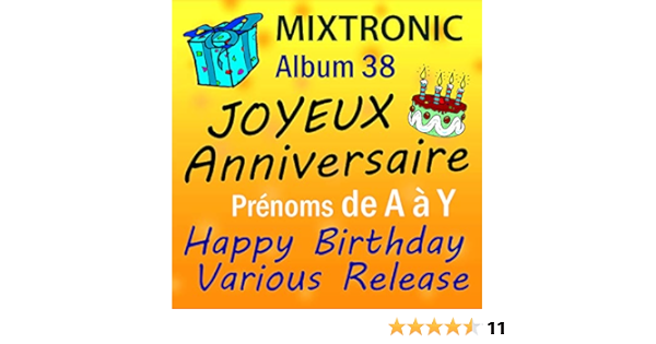 Joyeux Anniversaire Tom De Mixtronic Sur Amazon Music Amazon Fr