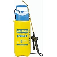 GLORIA Drucksprüher prima 5 | Gartenspritze/Sprühgerät für den Pflanzenschutz | 5 L Füllinhalt | Verstellbare…