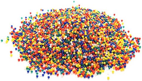 keepingup 10000 PCS Multi-colors Water Bullet Balls Water Beads Mud Grow Magic Jelly Balls