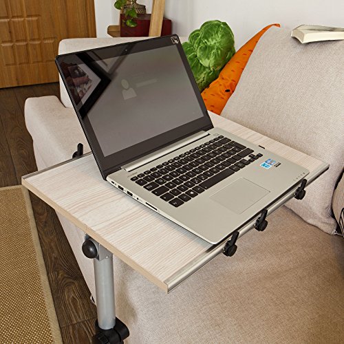 SoBuy® Pflegetisch Betttisch Klapptisch Laptoptisch Beistelltisch FBT07N-W - 2