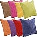 THG Comfatable Corduroy Pillow cover Cushion covers Non-core( Red)