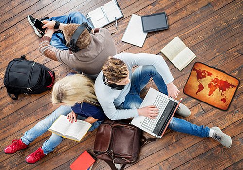 PEDEA Design Schutzh  lle Notebook Tasche bis 15 6 Zoll  39 6cm  mit Mauspad und schnurloser Maus  Brown Global Map