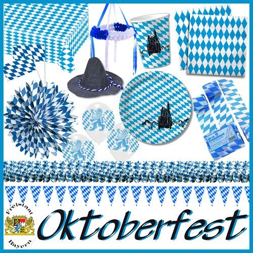 Riesiges Strassenbanner * BIERGARTEN * von Folat // Oktoberfest Mottoparty Streetbanner Bayern Deko Party Feier Gaudi - 3