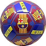 Fussball - Ball - Gr. 5 - Fc Barcelona - Barca - blau - Logo