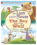 Aesop: The Lion and the Mouse & the Boy Who Cried Wolf (First Graphic Readers, Band 3) by 