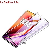 KYOSEI Tempered Glass for OnePlus 8 Pro/1+8 Pro Advanced Border-Less Full Edge to Edge UV Screen Protector with Installation kit