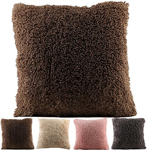 Ice-ju Cashmere Square?Home Decor Throw Sofa Car Cushion Cover Pillow Case,4 Colors 6 Size