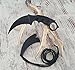 Produktbild Karambit black Tiger-Tooth - CS Counter Strike - Real Fighter - Full-Tang Freehand Messer in Steckscheide