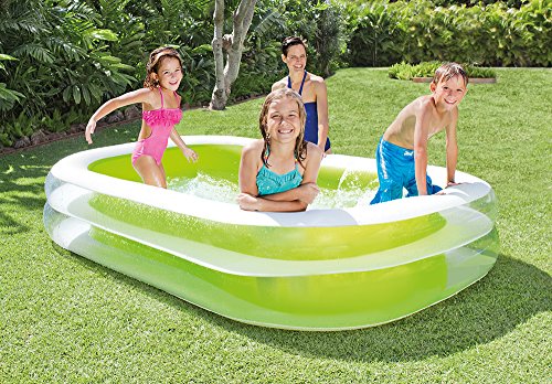 INTEX Swimming Pool Family Swim Center 262 x 175 cm, Grün - 3