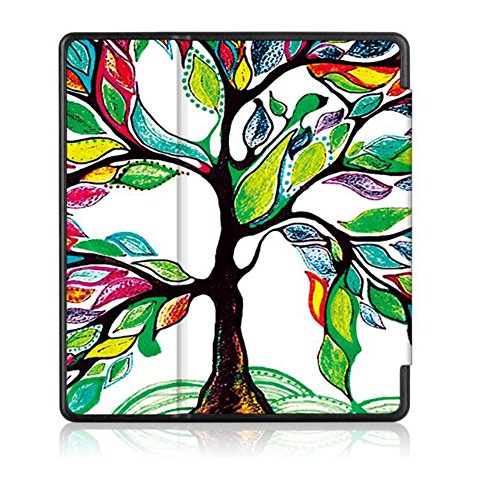 Zhuhaixmy Malerei Schlaf   Wach Leder Ledertasche f  r 7  All New Amazon Kindle Oasis 2017 9th Generation  Stil 1 