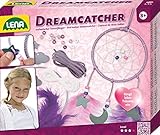 Traumfänger Bastelset Lena 42699 - Bastelset Dreamcatcher, Komplettset zum Traumfänger basteln mit Metallring, farbiger Papier - Kordel, Leim, Faden, Federn und Anhänger Wolke, Mond und Stern, Set für Kinder ab 6 Jahre