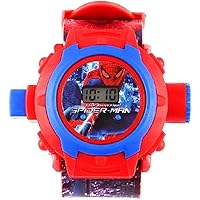 SELLORIA Digital Boy's Watch (Red Dial Red Colored Strap)